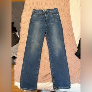 Madewell High Waisted Jeans